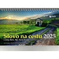 Slovo na cestu 2025 - stolní kalendář